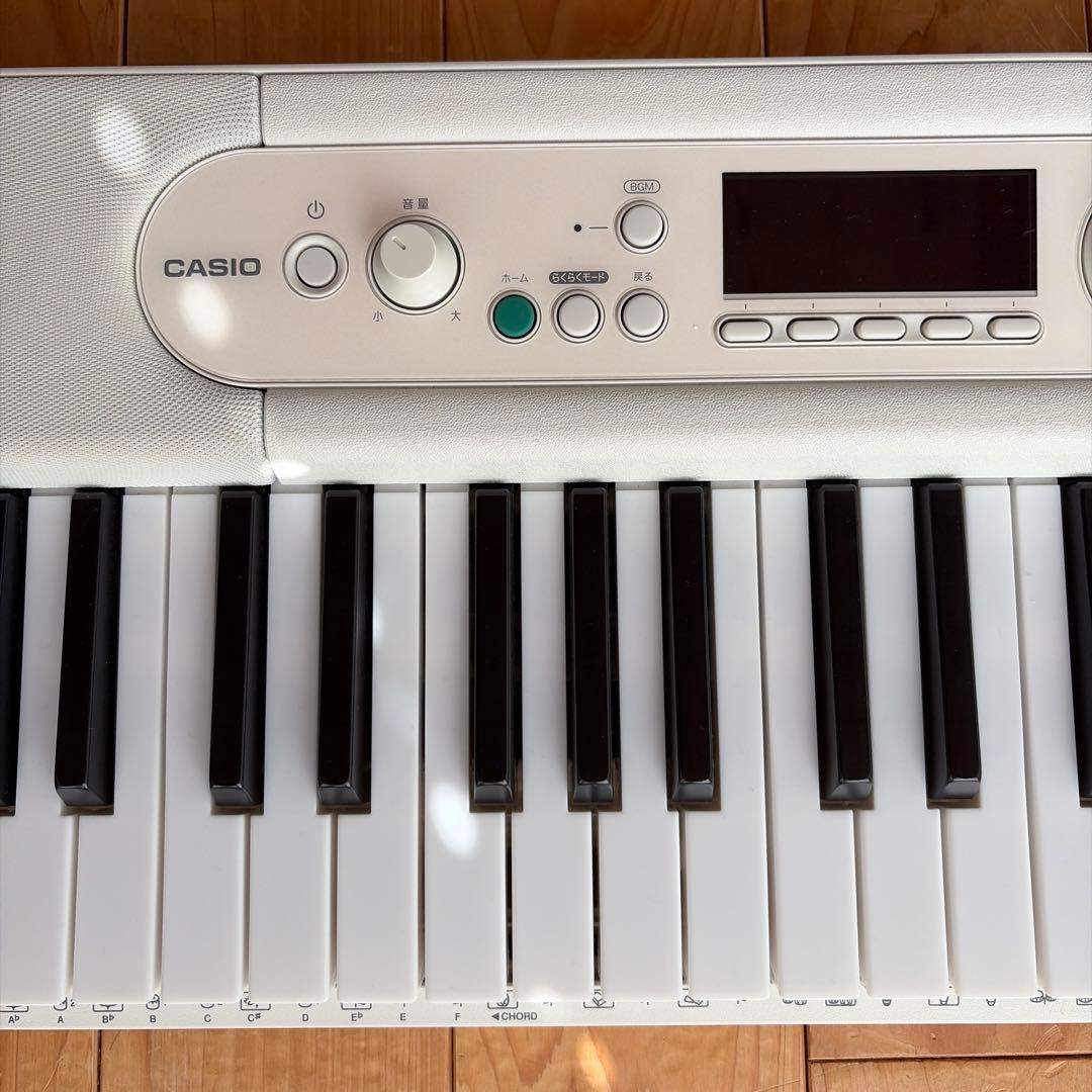 【美品】CASIO LK-530光ナビゲーションCasiotone2023年製