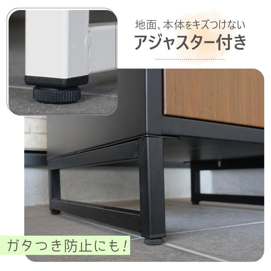 宅配ボックス 戸建 後付け 大型 一体型 置き配 ブラックブラウン 1825