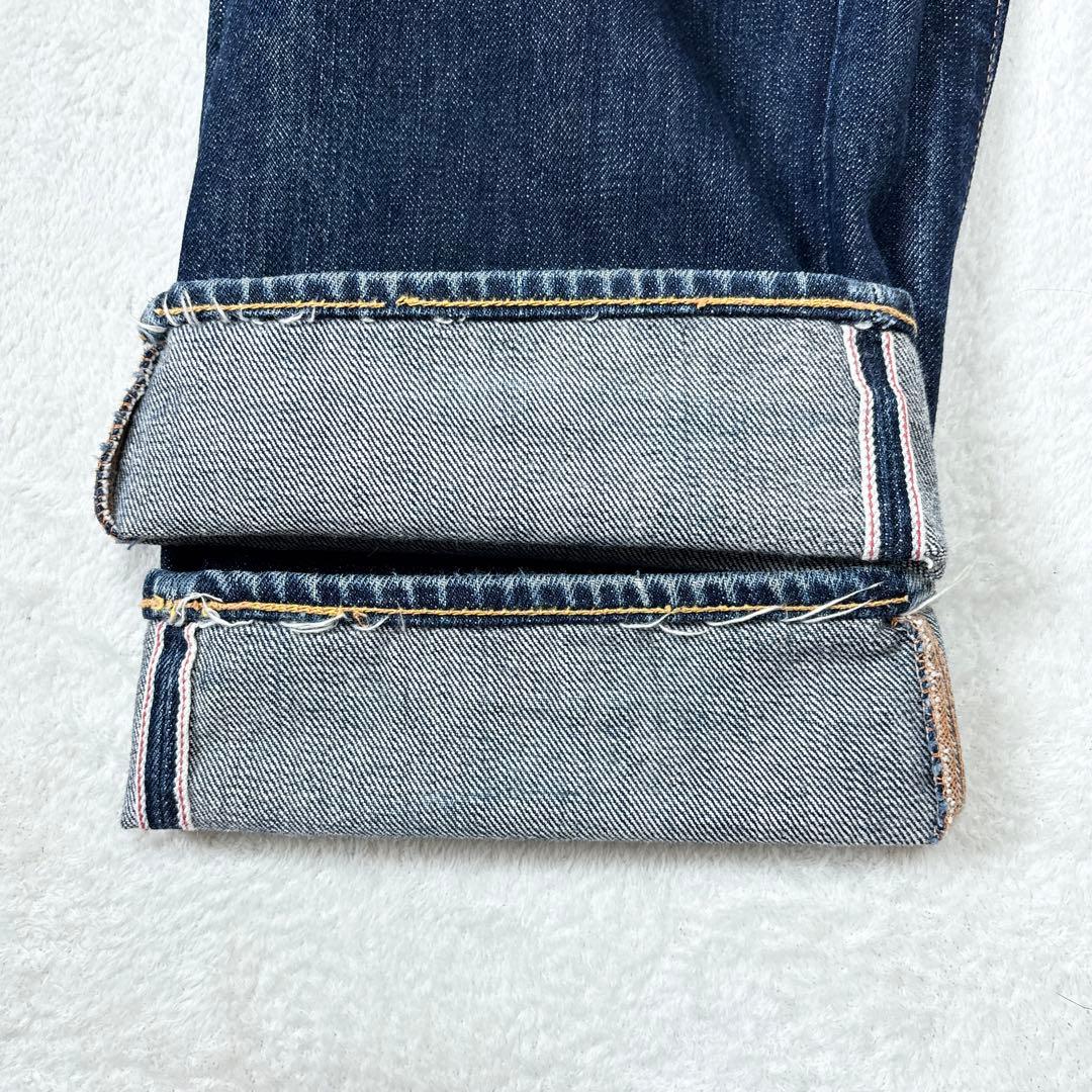 EVISU No.2 2005 大黒 ビックカモメ 赤耳 W33 デニム パンツ