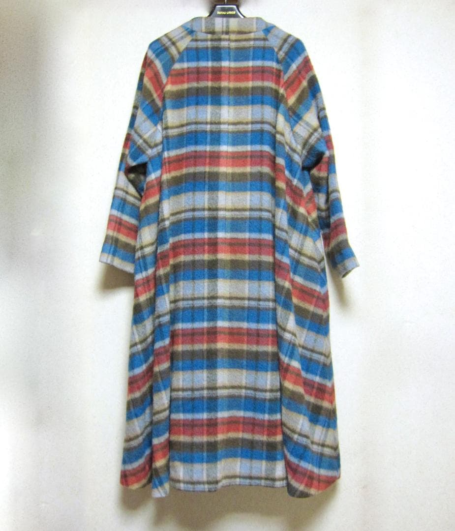 【美品】ADIEU TRISTESSE アルパカ チェック コート