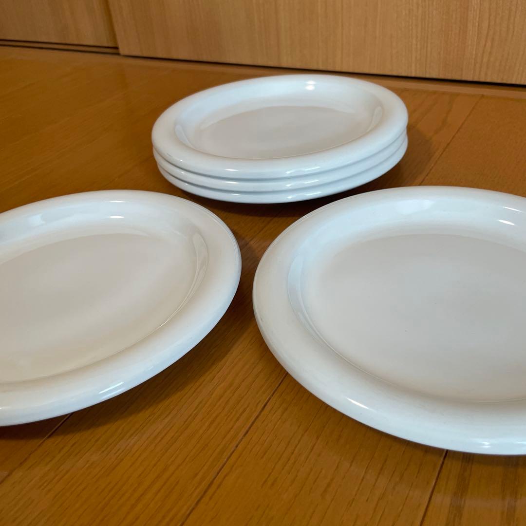 EM★希少 オールドノリタケ 平皿大小 11枚セット ホワイトシリーズ
