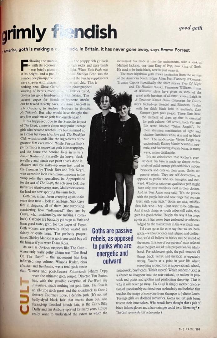 【THE FACE 】No.98