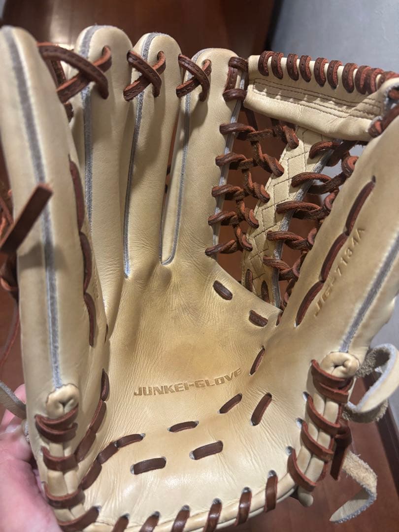 ジュンケイ アラミドモデル　硬式外野用グラブ 中古品
