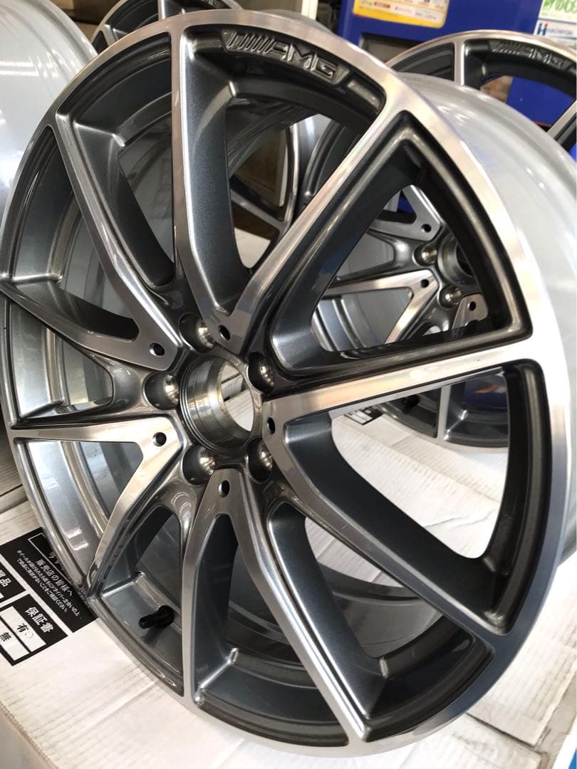 美品中古　ベンツEクラスAMG純正アルミホイル 4本