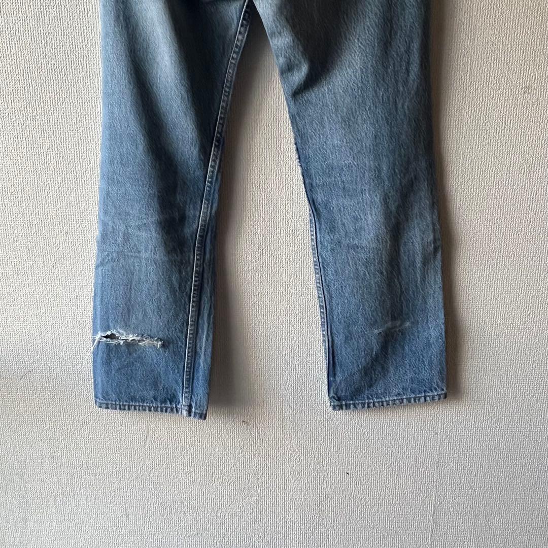 90s USA製 Levi’s 501 ゴールデンサイズ ダメージ　グランジ