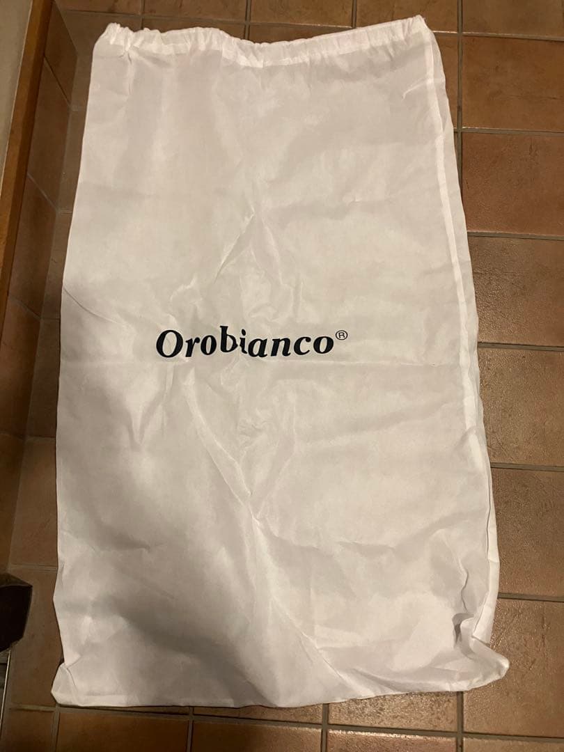 Orobianco ホワイト キャディバッグ【ほぼ新品】