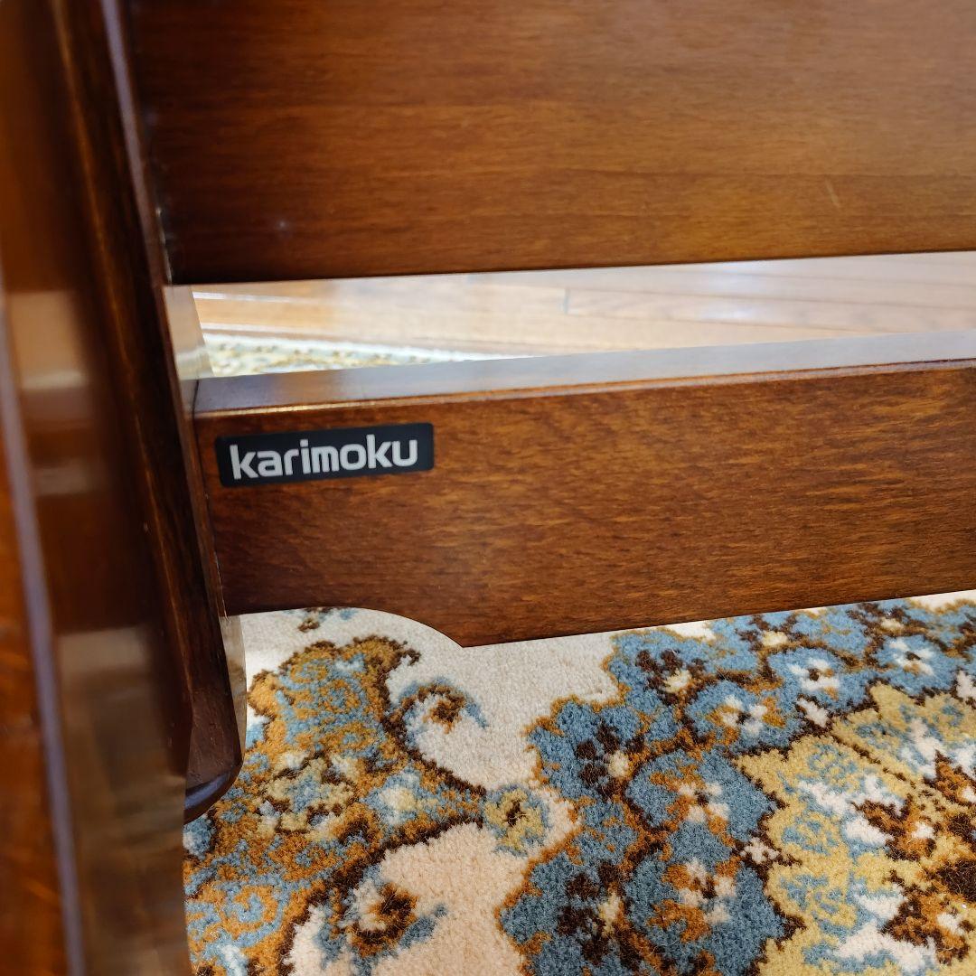 【カリモク姿見】karimoku スタンドミラー 鏡 コロニアルシリーズ