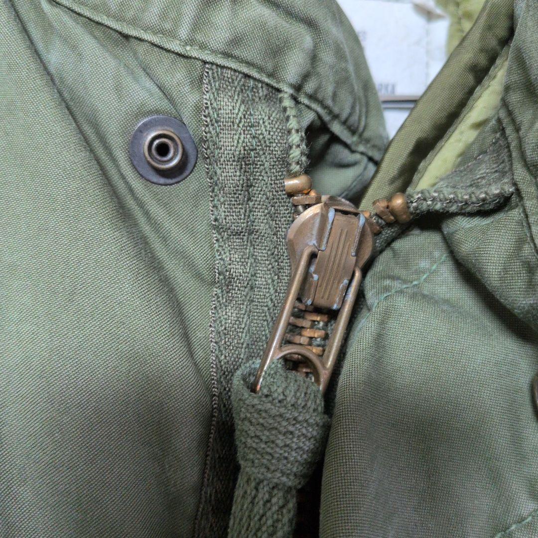 74年製造　m-65 フィッシュテール　貴重なSサイズ　ライナー付き