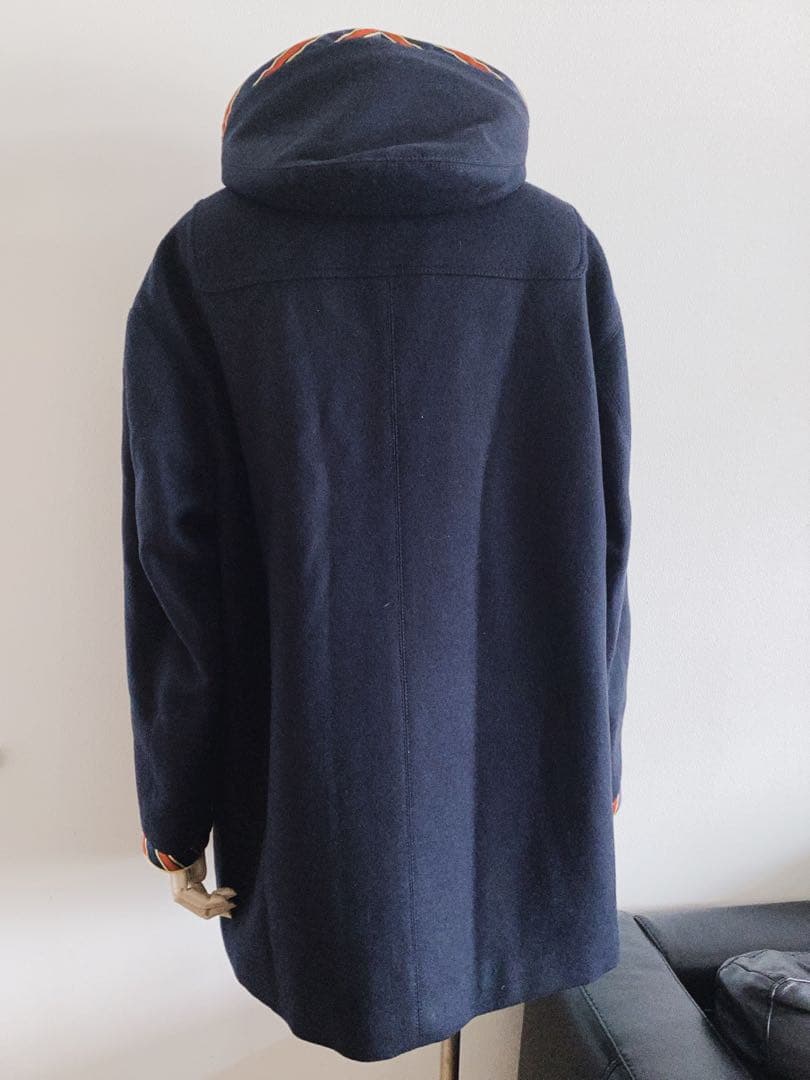訳あり未使用品【Fay】フェイ　ウールコート　紺　Lサイズ　TOD'S