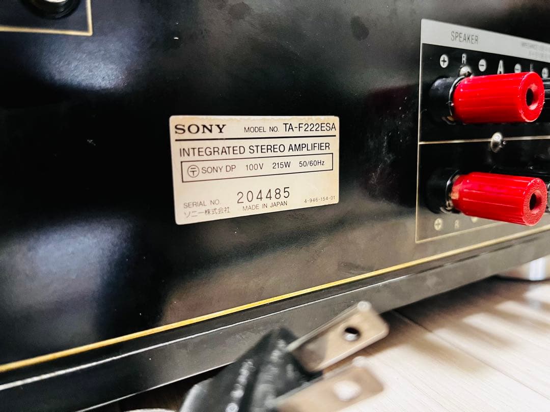SONY TA-F222ESA プリメインアンプ