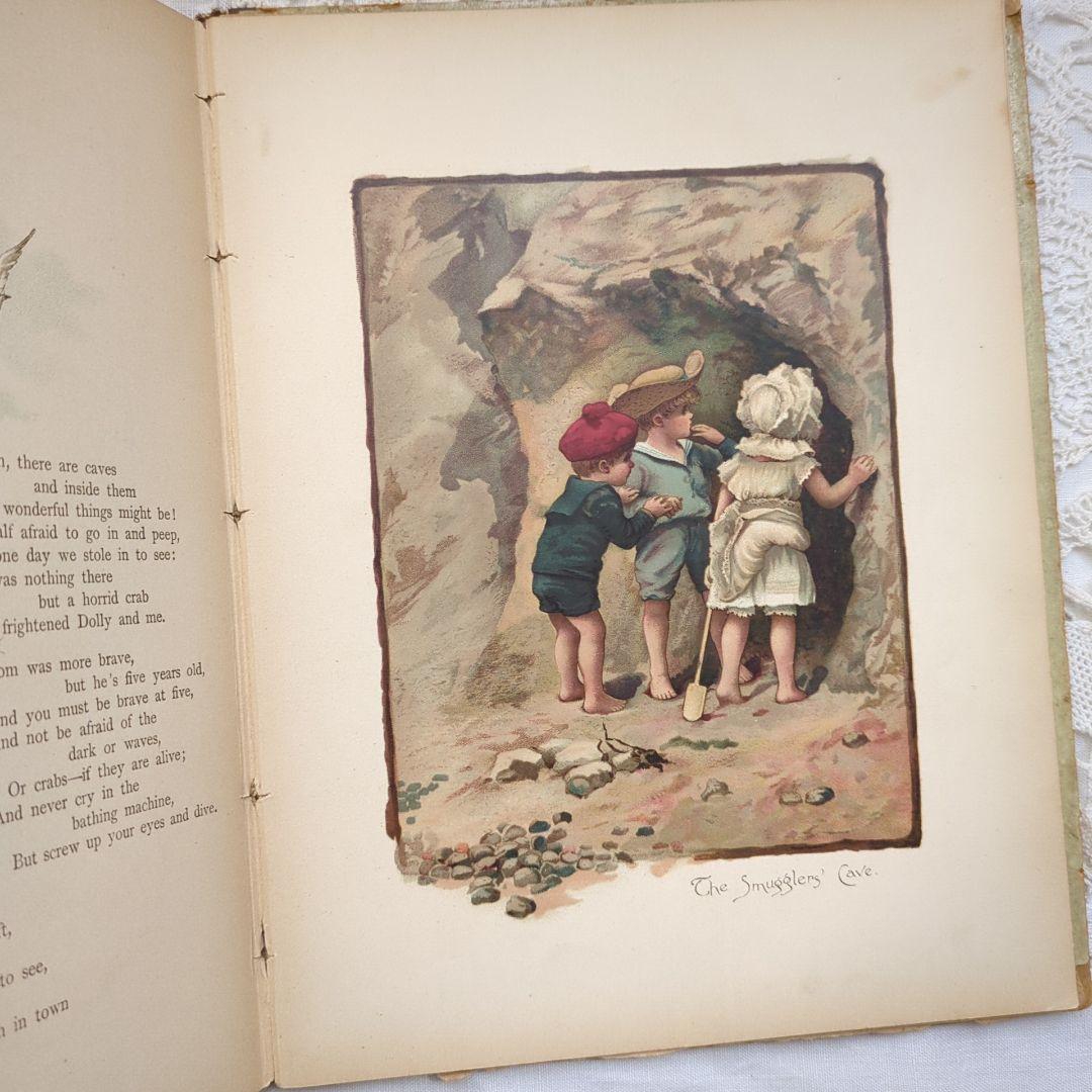 超稀少1885 ハリエットベネット 絵本ヴィクトリアン 洋書児童書 アンティーク