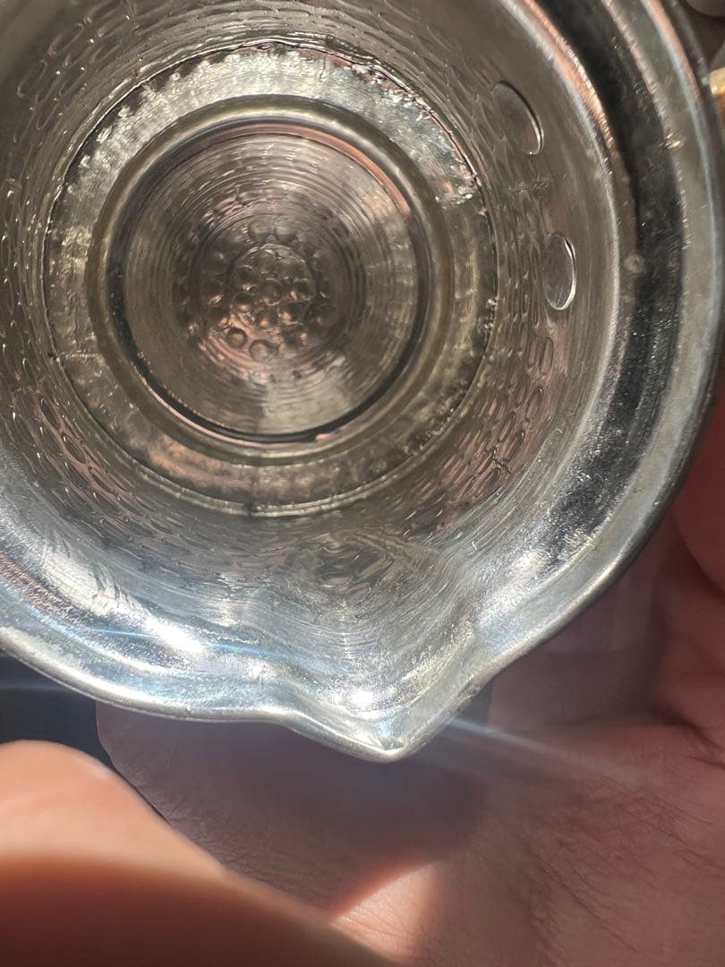 銅製ハンマード鍋セット 4点