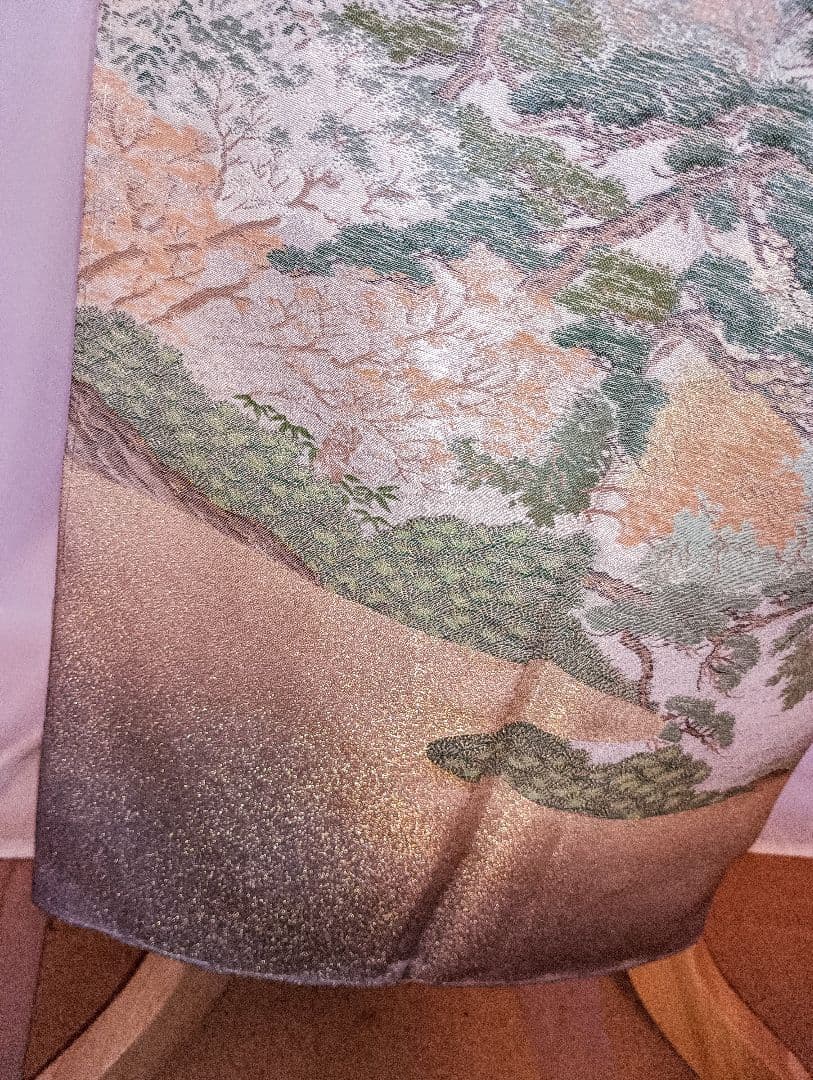 グレー/金彩景色♥色留袖*訪問着