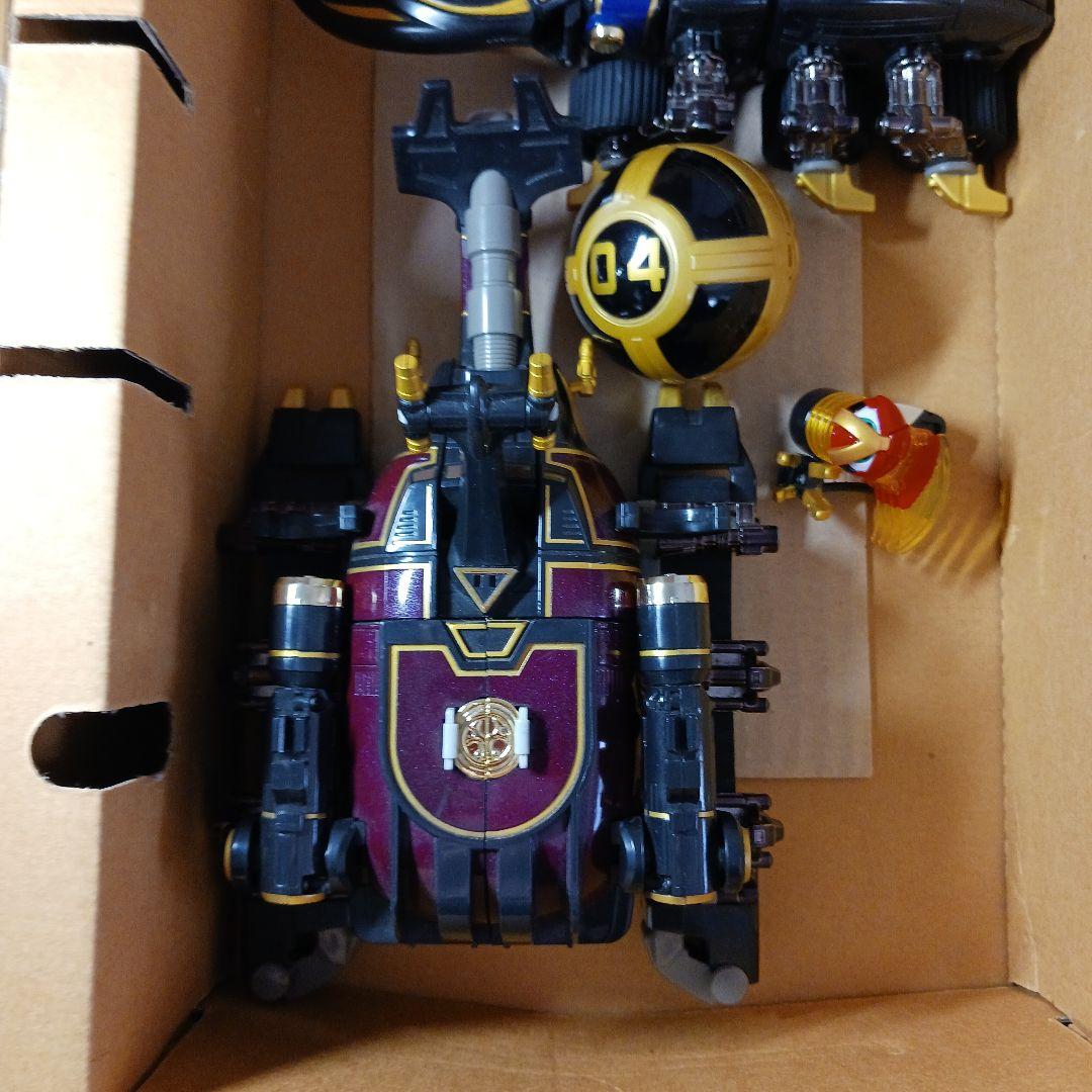 忍風戦隊ハリケンジャー　DX戦隊ロボ 旋風人 轟雷神 天空神 風雷神