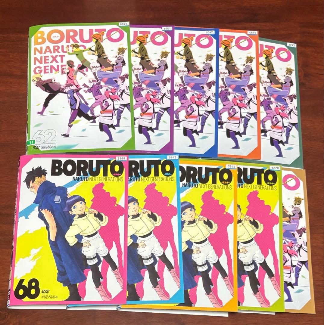 ケース付 ナルト疾風伝+BORUTO(ボルト)+劇場版 全270巻セット dvd