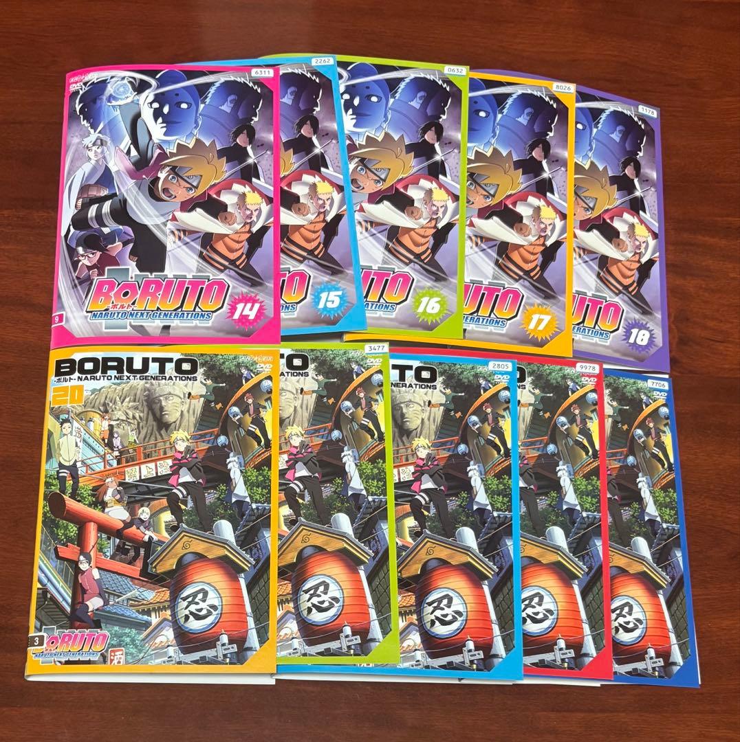 ケース付 ナルト疾風伝+BORUTO(ボルト)+劇場版 全270巻セット dvd