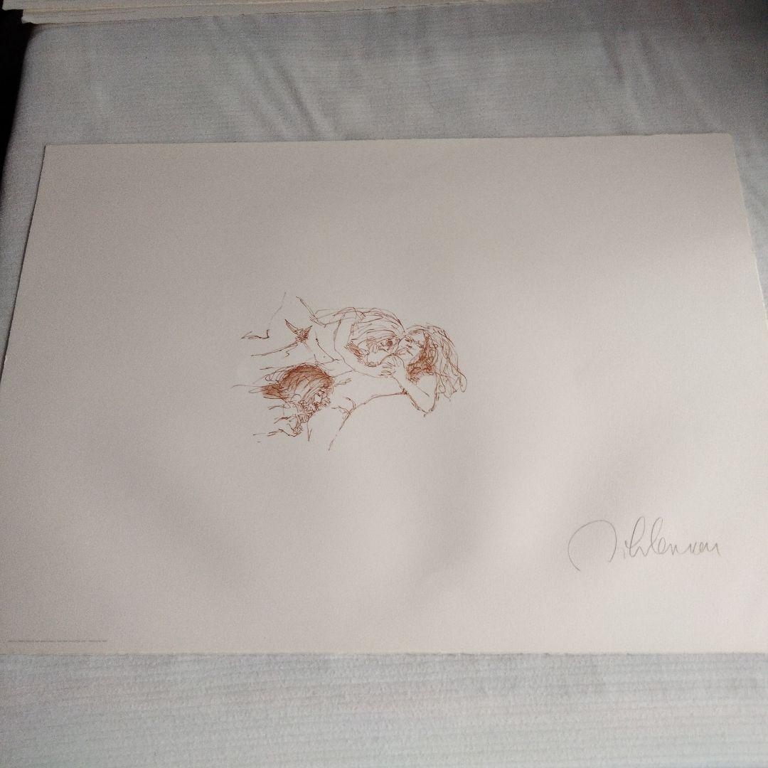 ジョン・レノンバックワンエキシビション1983のプロモーション用ポスター他