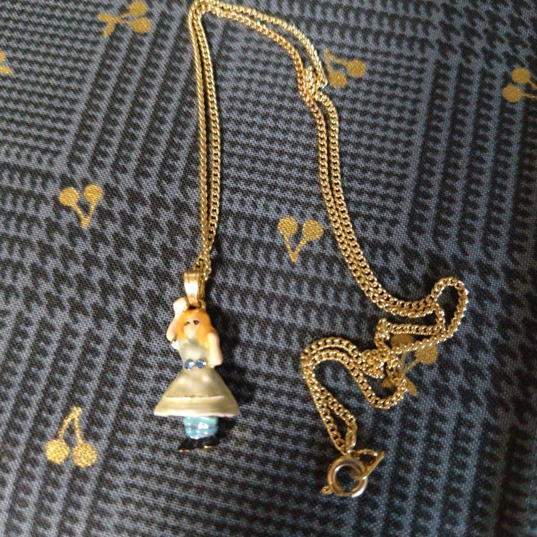 [未使用品] 不思議の国のアリス✥エナメルボックス✥ペンダント付き✥英国製