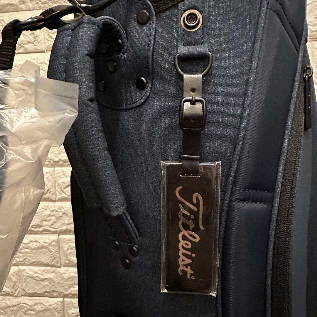 未使用 タイトリスト シンプルアスリート キャディバッグ CB191 ネイビー