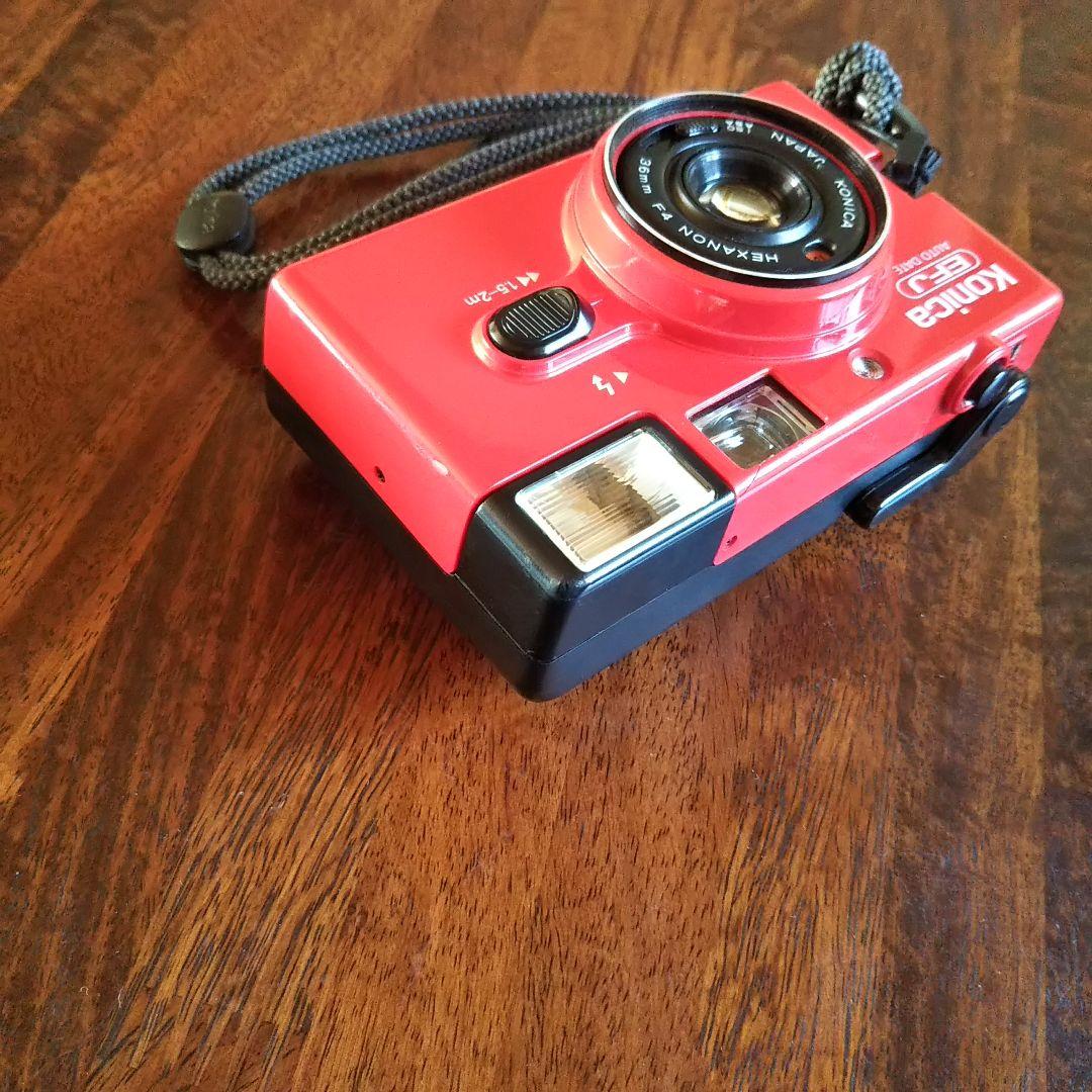 Konica コニカ EFJ Autodate フィルムカメラ 動作品