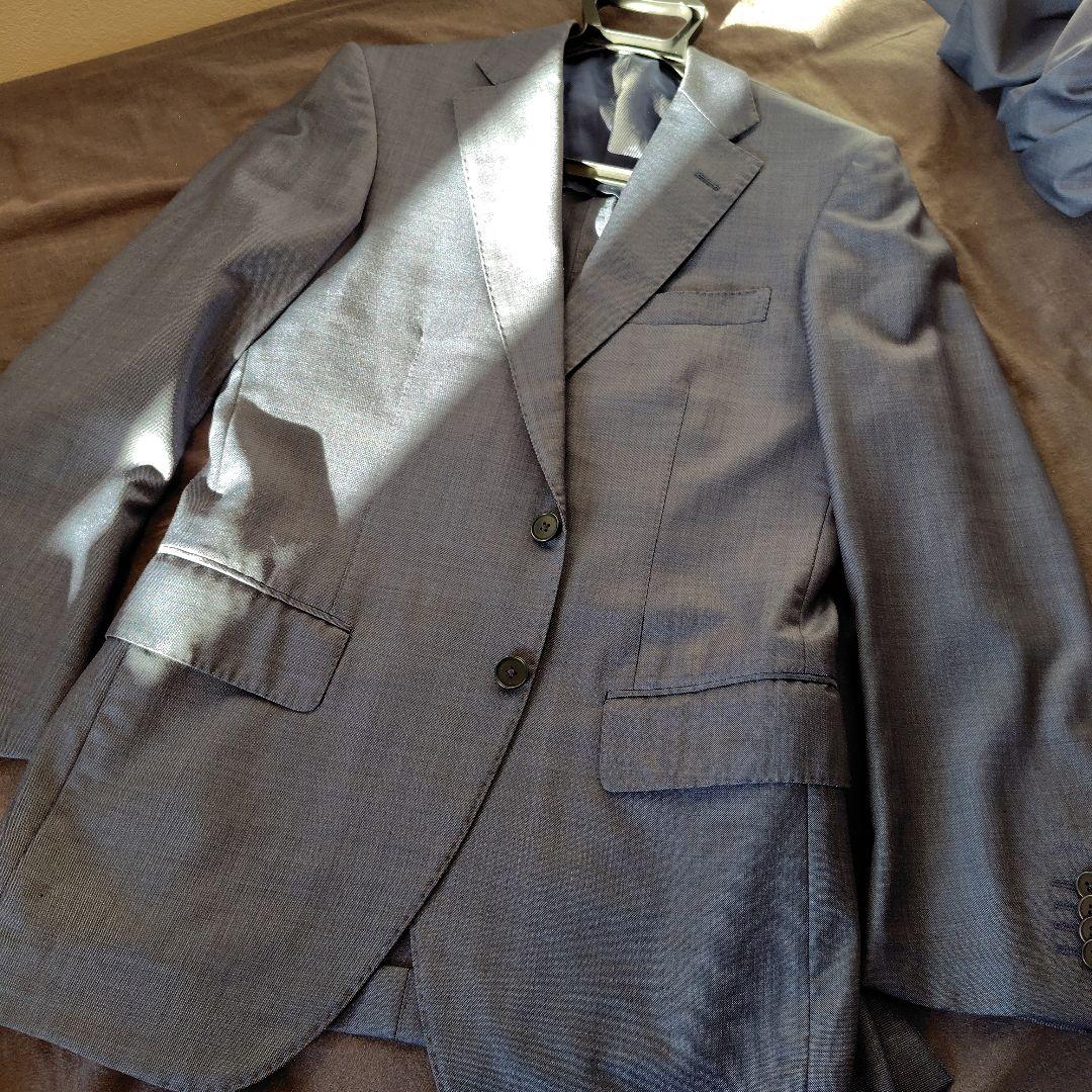 ゼニア トゥモローランド ブルーグレースーツ サイズ46