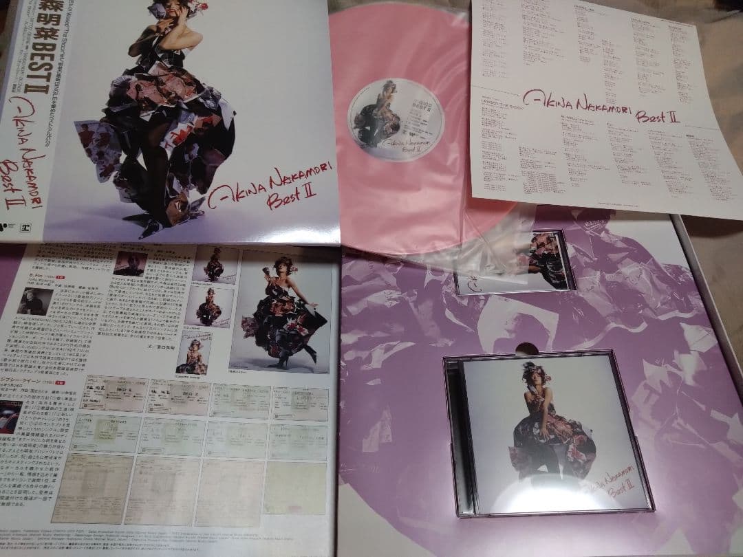 USED美品　中森明菜BEST II コンプリートBOX 特典ポスターなし