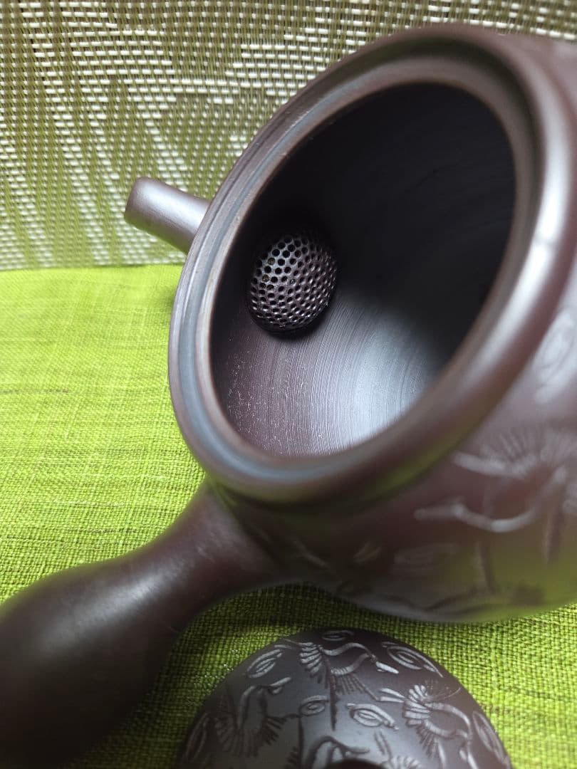 萬古焼　急須　斗正