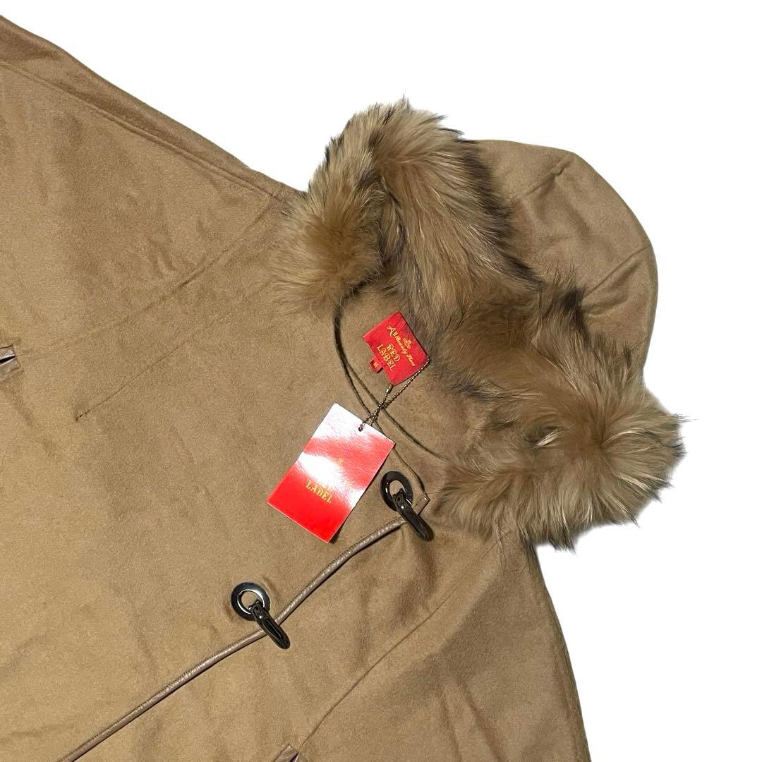 新品タグ付 ヴィヴィアンウエストウッド カシミヤ ウール ポンチョ ファー M