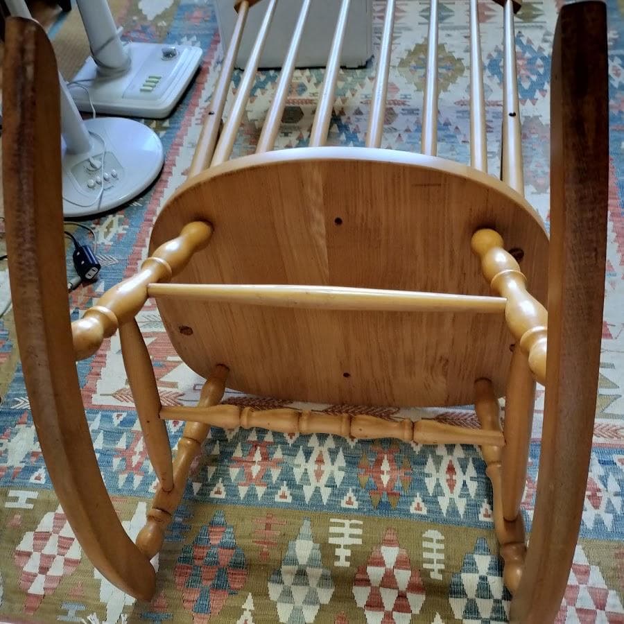 柏木工 ロッキングチェア 　昭和レトロ　ビンテージ　木製