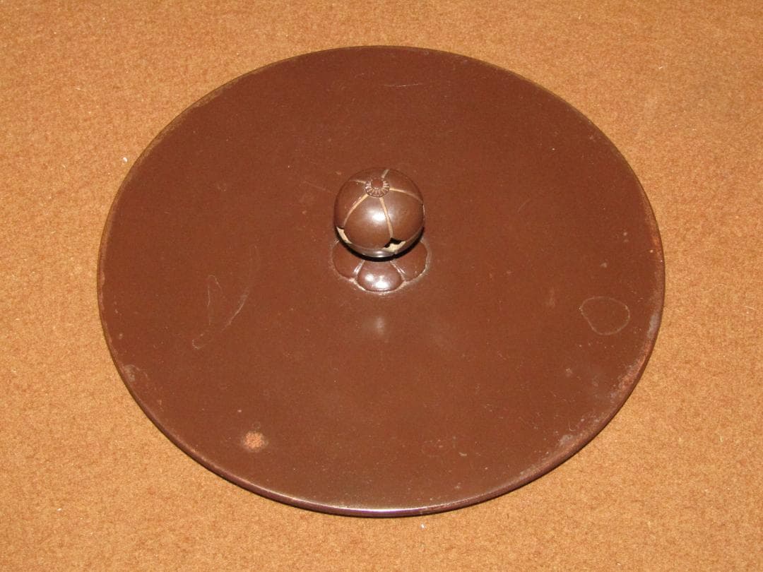 人間国宝【刷毛目広口釜　釜師・高橋敬典】茶道具