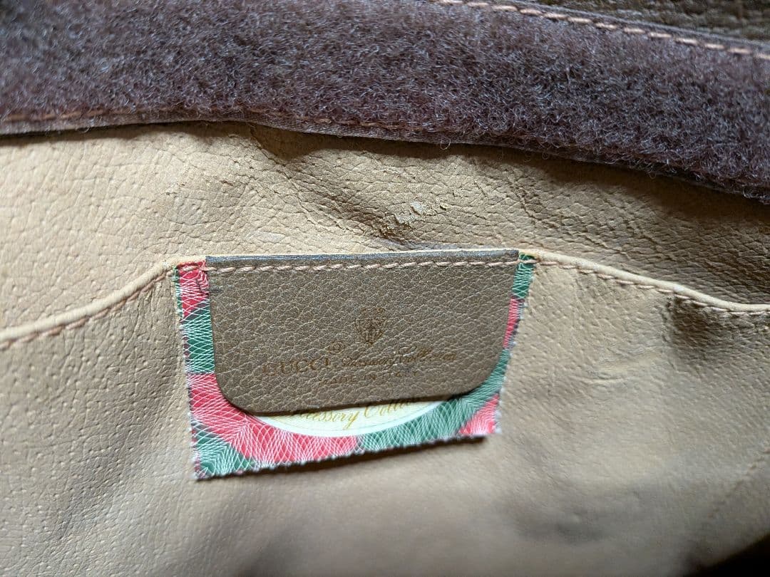 美品 GUCCI オールドグッチ シェリーライン クラッチバッグ セカンドバック