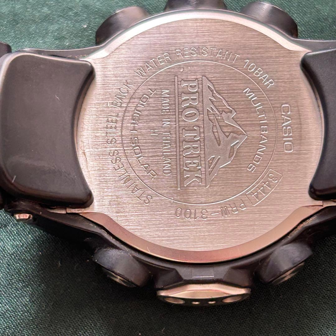 カシオプロトレック電波ソーラー