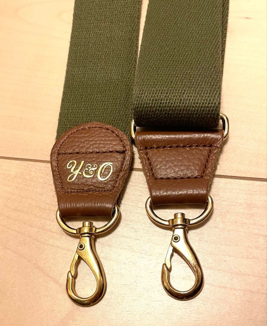 バッグ YOUNG&OLSEN EMBOSSED LEATHER HAVERSACK M