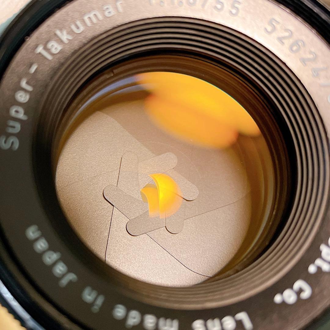 【光学美品】PENTAX Super Takumar 55mm f1.8