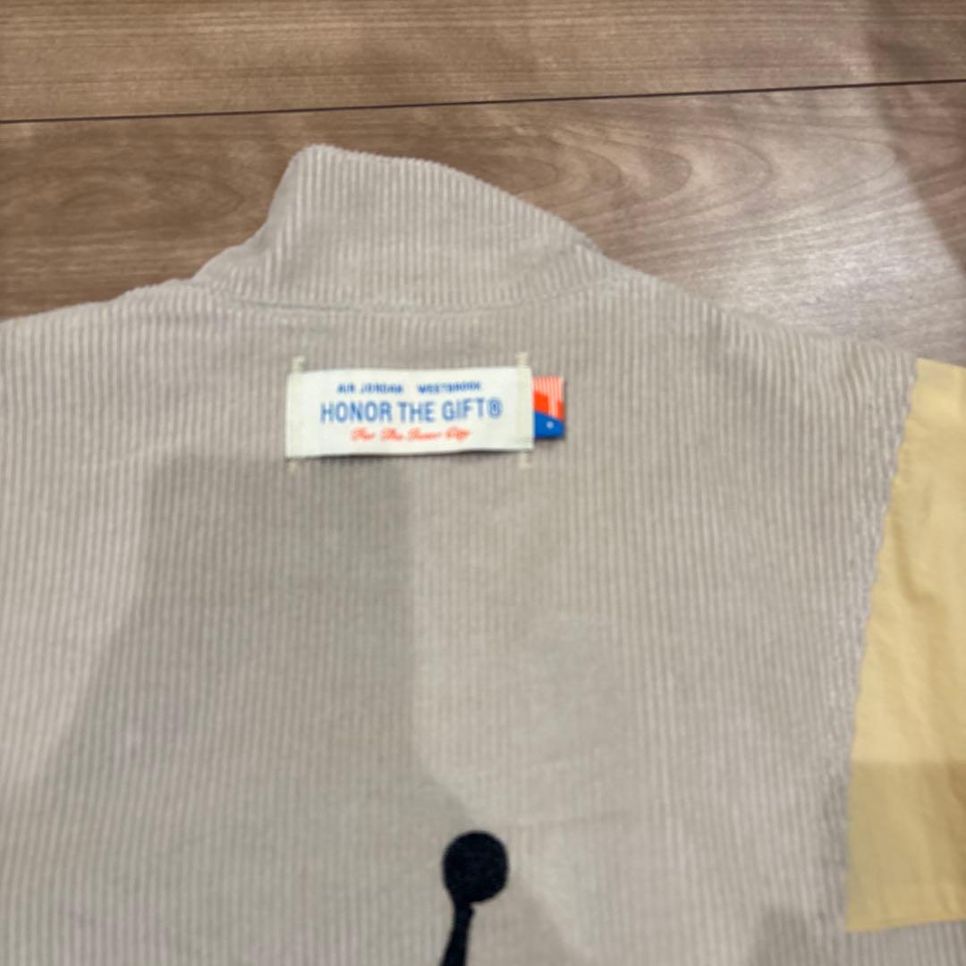 Jordan ナイロンジャケット XXL イエロー/グレー