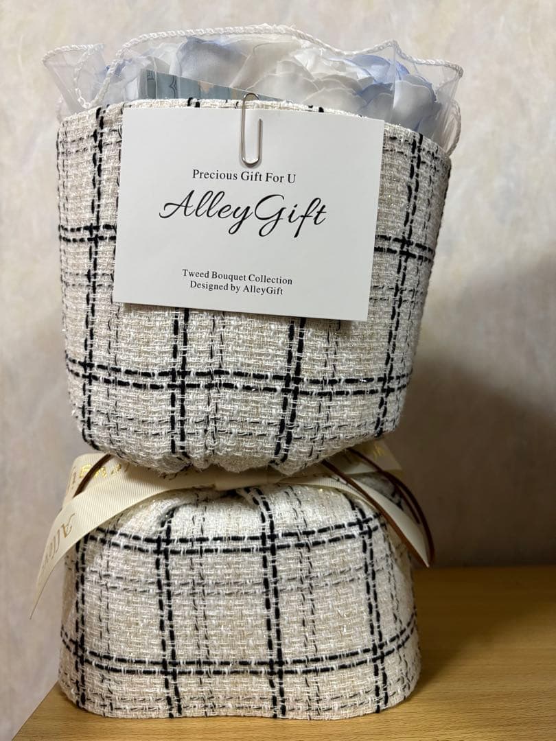 alley gift 青色のグリッターローズ