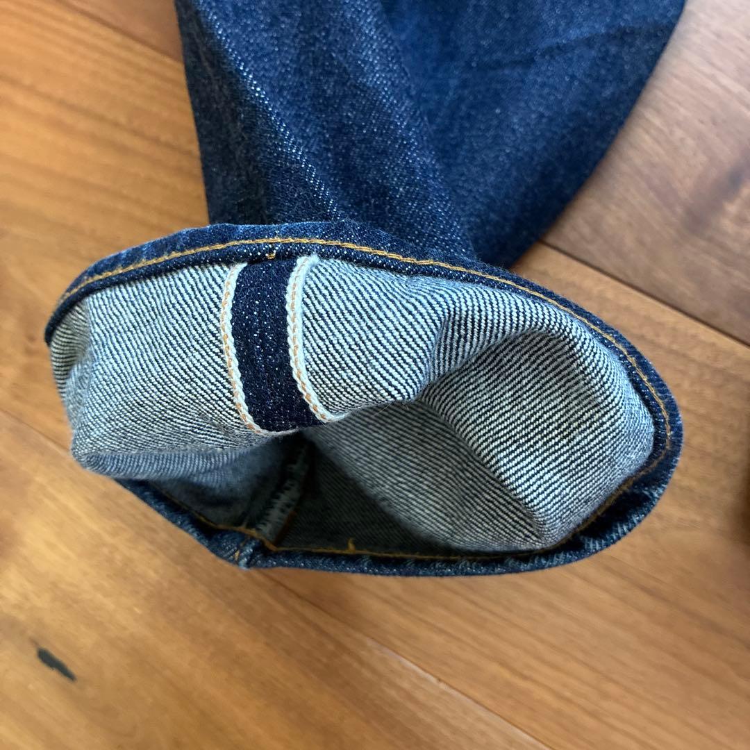 DENIME 32インチ ストレートデニム.