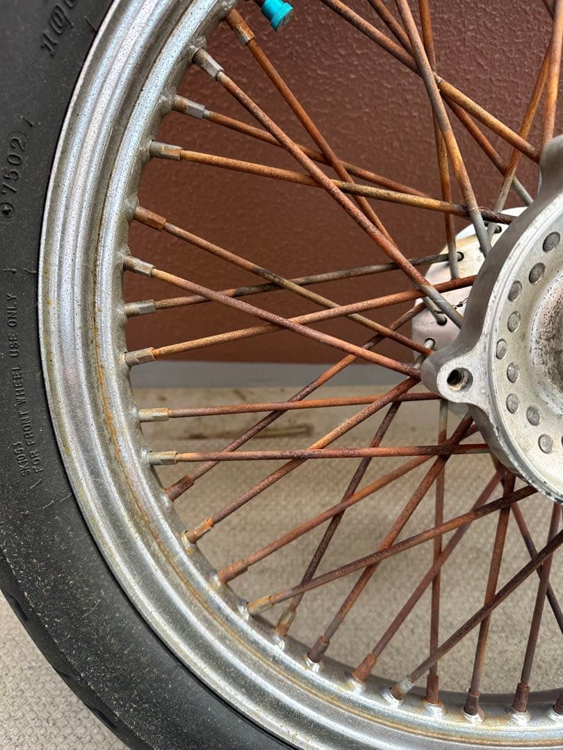 スティード400 19インチホイール