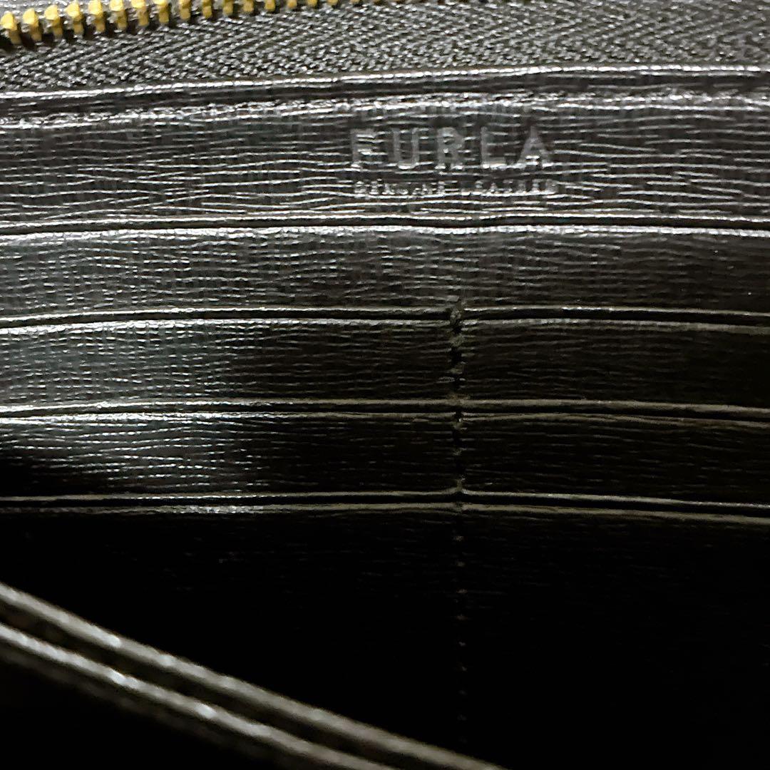 極美品 フルラ バッグ リーヴァ L ショルダーバッグ お財布バッグ 一体型