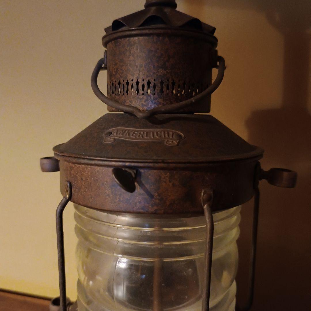 【希少 ヴィンテージ】ランタン フロアライト 船舶ランプ マリンライト 日本船舶