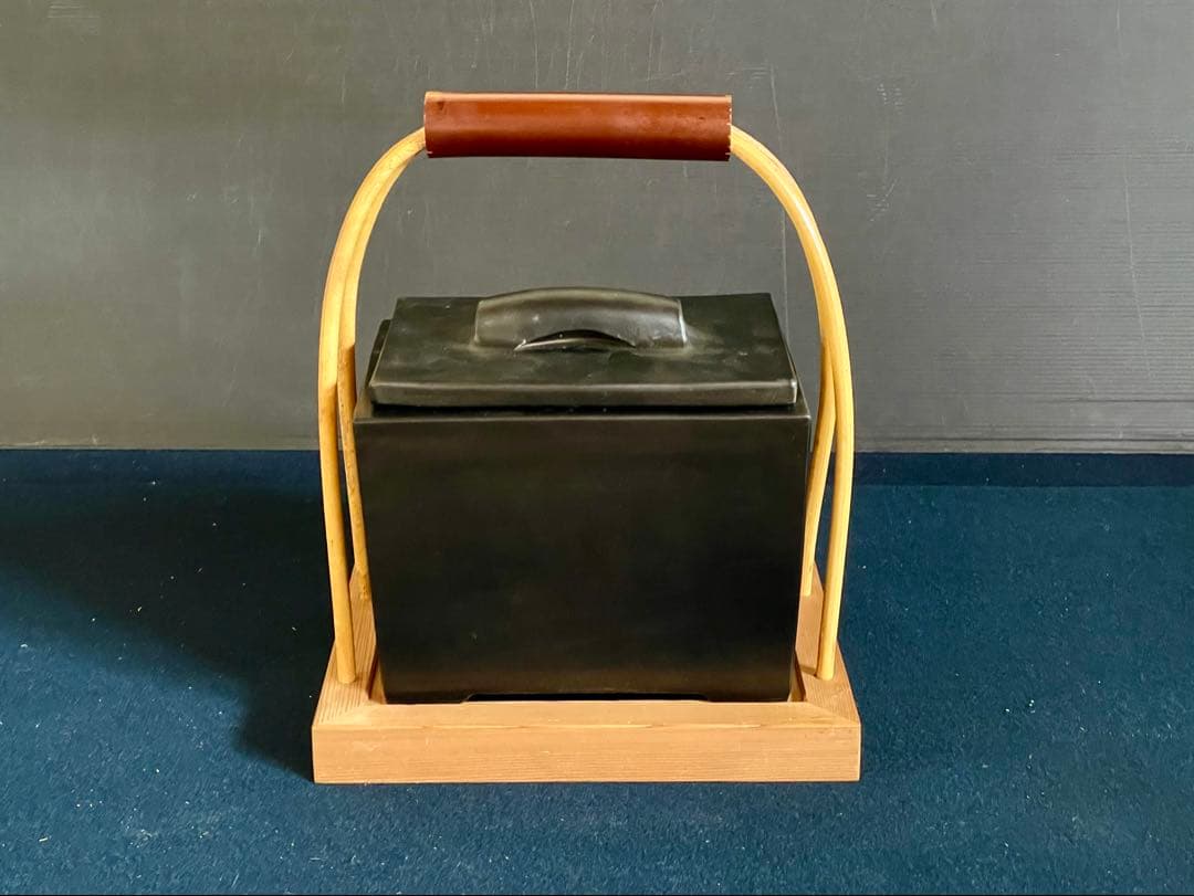 【未使用 美品】「祖」 火消壺 寄神 崇白 共箱 火消し壺 茶道具（1120A）