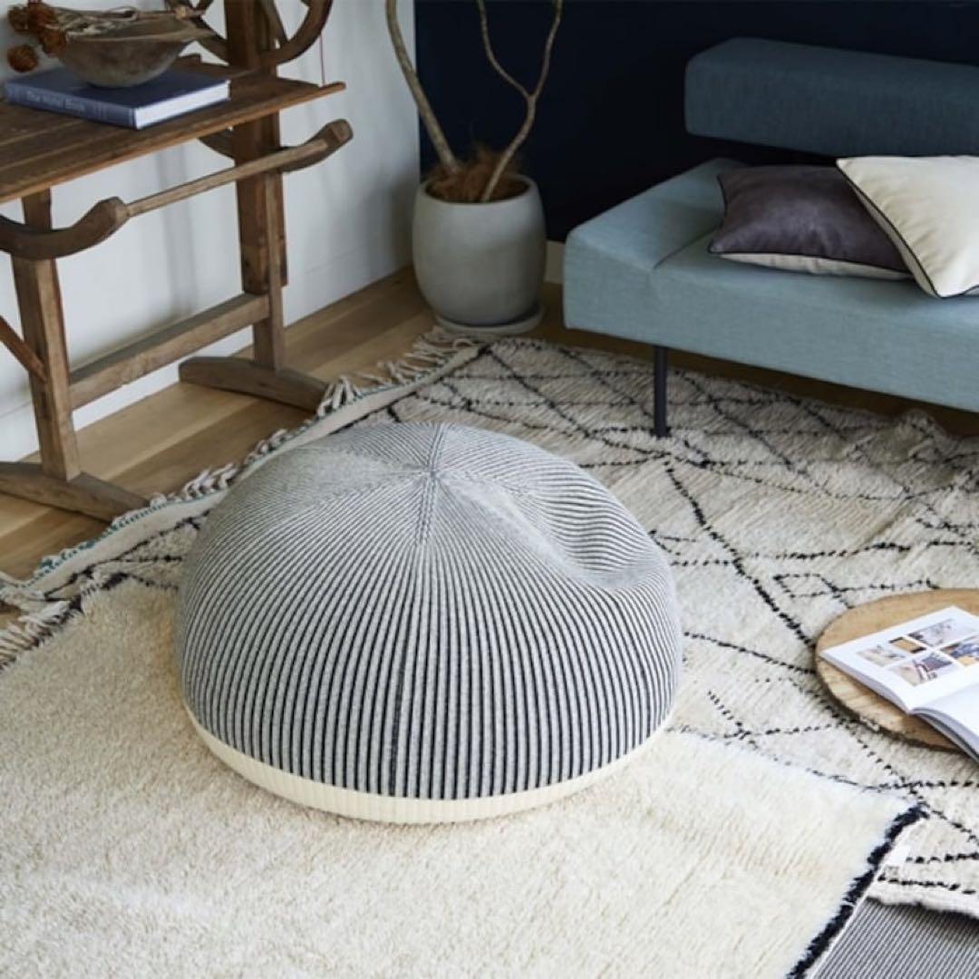 IDEE イデー プーフ PUUF グレー Ｗｈｉｔｅ　×　Ｂｌａｃｋ　Ｍｉｘ