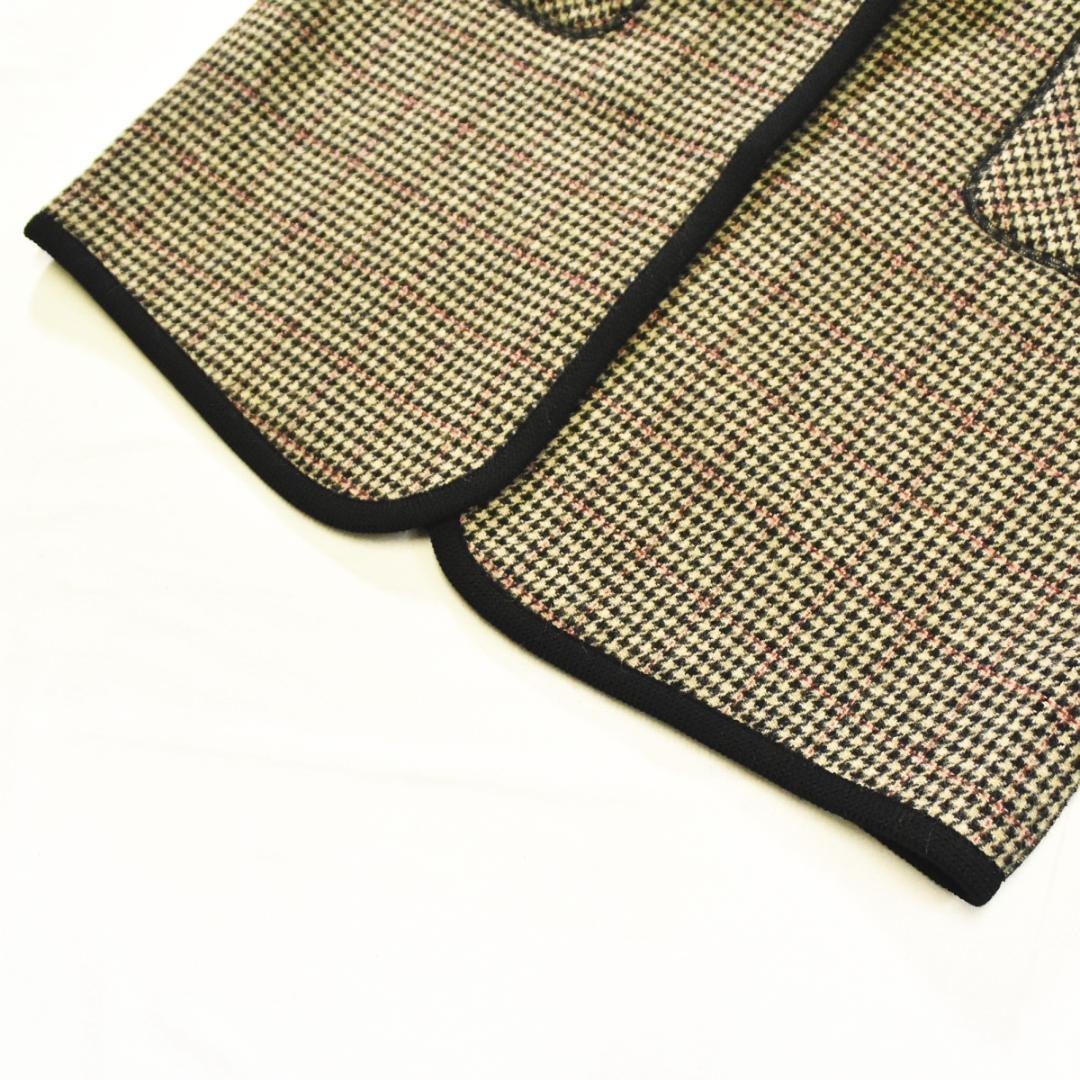 【上質】 日本製 ルボー Le Beau リバーシブル ウールコート ♪