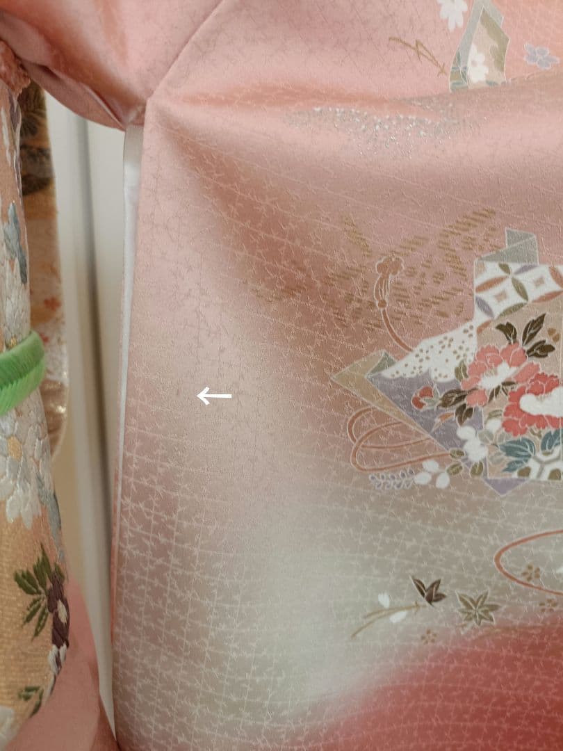 正絹訪問着　フルセット　4点　宮参り　七五三　入学式　卒業式