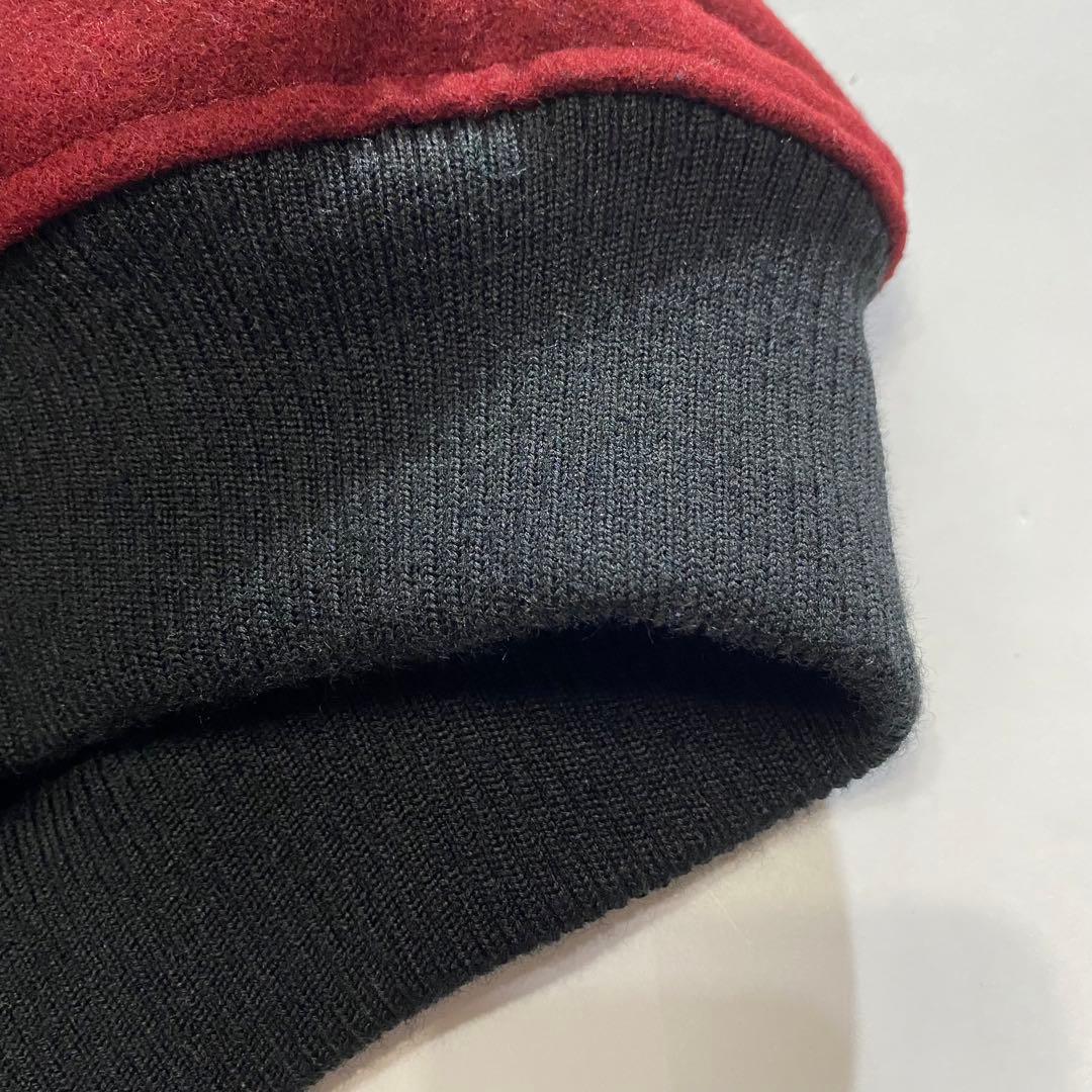 SKOOKUM スクーカム スタジャン リアルレザー ワイン エンジ ボルドー