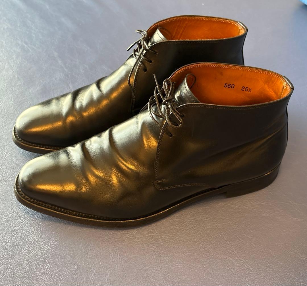 スコッチグレイン　チャッカブーツ