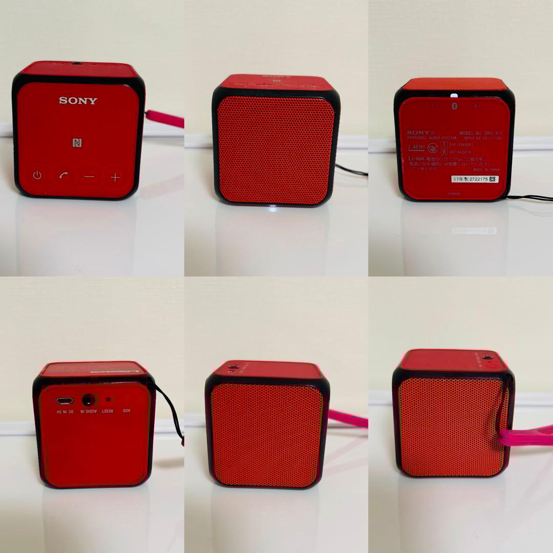 ウォークマン　NW-A25 シナバーレッド SONY ワイヤレススピーカー