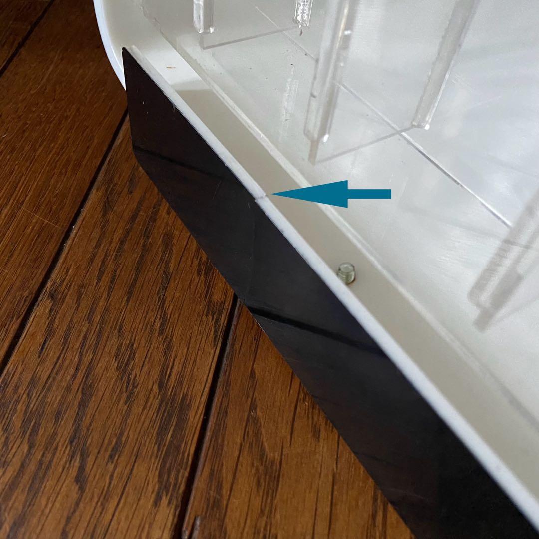 昭和レトロ　店舗什器　ペンスタンド　　三菱ボールペン　スペースエイジ