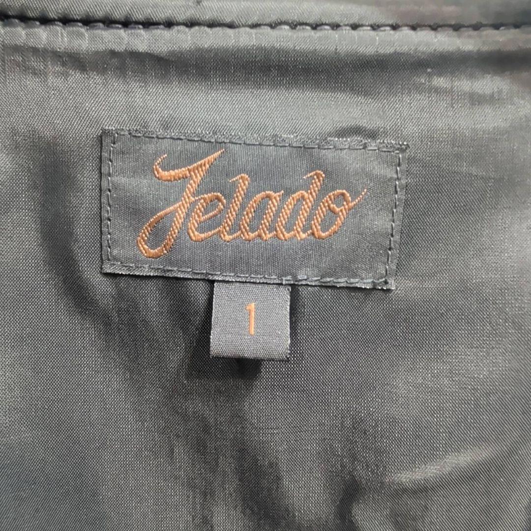 JELADO ジェラード 刺繍 ウール×レザー スタジャン 1/S メンズ