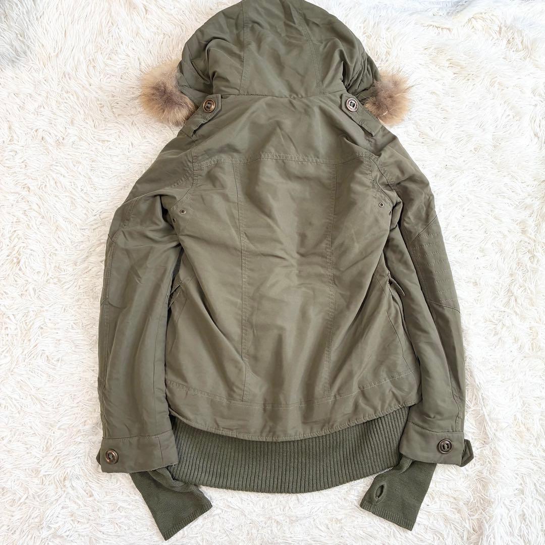 00s y2k SLY N3B モッズコート ロング 平成ギャル ファー フード